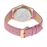 Crayo Graffiti Leather-Band Watch - Rose Gold/Light Pink CRACR4005
