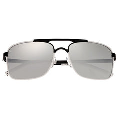Breed Draco Polarized Sunglasses - Black/Silver