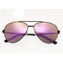 Bertha Bianca Polarized Sunglasses - Black/Pink