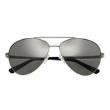 Bertha Bianca Polarized Sunglasses - Silver/Black BRSBR020S