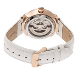 Empress Francesca Automatic MOP Leather-Band Watch - White EMPEM2205