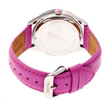 Bertha Ericka MOP Leather-Band Watch - Light Pink BTHBR7204