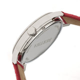 Bertha Penelope MOP Leather-Band Watch - Red  BTHBR7301