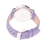 Bertha Luna Mother-Of-Pearl Leather-Band Watch - Lavender BTHBR7701