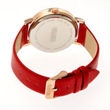 Crayo Fortune Strap Watch - Rose Gold/Red CRACR4305