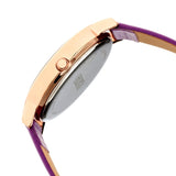Crayo Fortune Strap Watch - Rose Gold/Purple CRACR4307