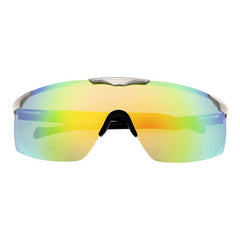 Sixty One Shore Polarized Sunglasses - Silver/Blue-Green SIXS131YW