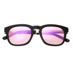 Sixty One Twinbow Polarized Sunglasses - Black/Pink SIXS132PK