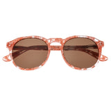 Sixty One Vieques Polarized Sunglasses - Pink Tortoise/Brown SIXS135BN