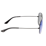 Sixty One Honupu Polarized Sunglasses - Black/Blue SIXS141BL