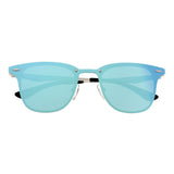 Sixty One Infinity Polarized Sunglasses - Silver/Light Blue SIXS142LB