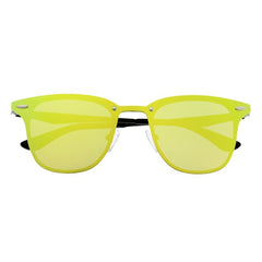 Sixty One Infinity Polarized Sunglasses - Black/Yellow-Green