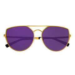 Sixty One Boar Polarized Sunglasses - Gold/Purple SIXS144PU