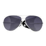 Breed Eclipse Titanium Polarized Sunglasses - Silver/Black BSG048BL