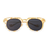 Bertha Aaliyah Polarized Sunglasses - Peach Tortoise/Black BRSBR023BK