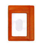 Breed Chase Genuine Leather Front Pocket Wallet - Orange - BRDWALL003-ORG BRDWALL003-ORG