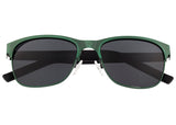 Breed Hypnos Titanium Polarized Sunglasses - Green/Black BSG057GN