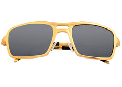 Breed Orpheus Polarized Sunglasses - Gold/Black BSG062GD