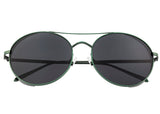 Breed Barlow Titanium Polarized Sunglasses - Green/Black BSG055GN
