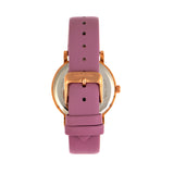 Sophie and Freda Budapest Leather-Band Watch - Pink SAFSF5005