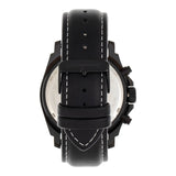 Morphic M73 Series Chronograph Leather-Band Watch - Black MPH7306