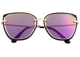 Bertha Rylee Polarized Sunglasses - Black/Purple BRSBR041PU