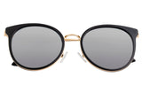 Bertha Brielle Polarized Sunglasses - Black/Black BRSBR040BK
