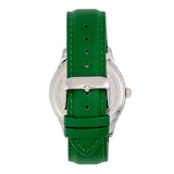 Simplify The 6900 Leather-Band Watch w/ Date - Green SIM6902