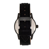 Morphic M85 Series Canvas-Overlaid Leather-Band Watch - Black MPH8502