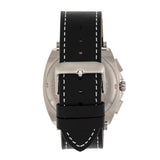 Morphic M79 Series Chronograph Leather-Band Watch - Silver/White MPH7904