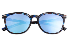 Bertha Piper Polarized Sunglasses - Blue Tortoise/Blue 
