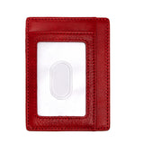 Breed Chase Genuine Leather Front Pocket Wallet - Red - BRDWALL003-RED BRDWALL003-RED