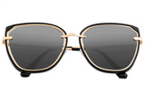 Bertha Rylee Polarized Sunglasses - Black/Black BRSBR041BK