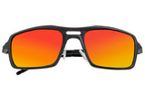Breed Orpheus Polarized Sunglasses - Black/Red-Yellow BSG062RD