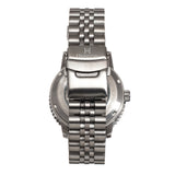 Heritor Automatic Dominic Bracelet Watch w/Date - Black&Red/Black HERHR9804