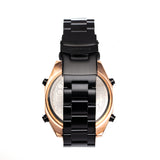 Morphic M76 Series Drum-Roll Bracelet Watch - Black/Rose Gold - MPH7609 MPH7609