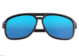Simplify Reed Polarized Sunglasses - Black/Blue SSU121-BL