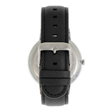 Simplify The 6500 Leather-Band Watch - Black SIM6502