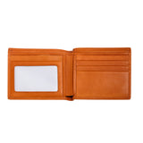 Breed Locke Genuine Leather Bi-Fold Wallet - Orange - BRDWALL001-ORG BRDWALL001-ORG