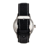 Reign Henry Automatic Canvas-Overlaid Leather-Band Watch w/Date - Black - REIRN6202 REIRN6202