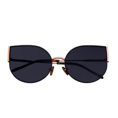 Bertha Logan Polarized Sunglasses - Rose Gold/Black BRSBR036RG