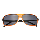 Breed Retrograde Aluminium Polarized Sunglasses - Orange/Black BSG017OG