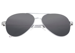 Breed Void Titanium Polarized Sunglasses - Silver/Black BSG059SL