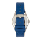 Bertha Ida Mother-of-Pearl Leather-Band Watch - Blue - BTHBS1202 BTHBS1202