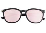 Bertha Piper Polarized Sunglasses - Black/Pink BRSBR039RG