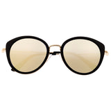 Bertha Reese Polarized Sunglasses - Black/Gold-Green BRSBR044GD