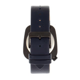 Simplify The 6800 Leather-Band Watch - Black/Navy SIM6806