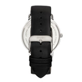 Simplify The 7200 Leather-Band Watch - Black SIM7202