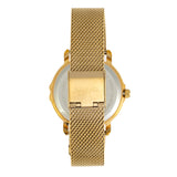 Sophie and Freda Reno Bracelet Watch w/Swarovski Crystals - Gold SAFSF5403
