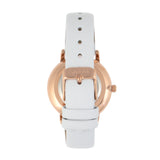 Sophie & Freda Breckenridge Leather-Band Watch - Rose Gold/White SAFSF4706